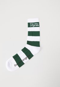 EMBLEM LOGO UNISEX - Sokken - white alyssum/rain forest