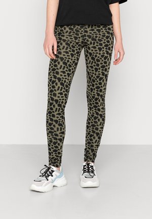 NMKERRY ANILLA - Leggings - dusty olive