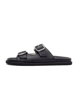 GRANT - Sandalias planas - black