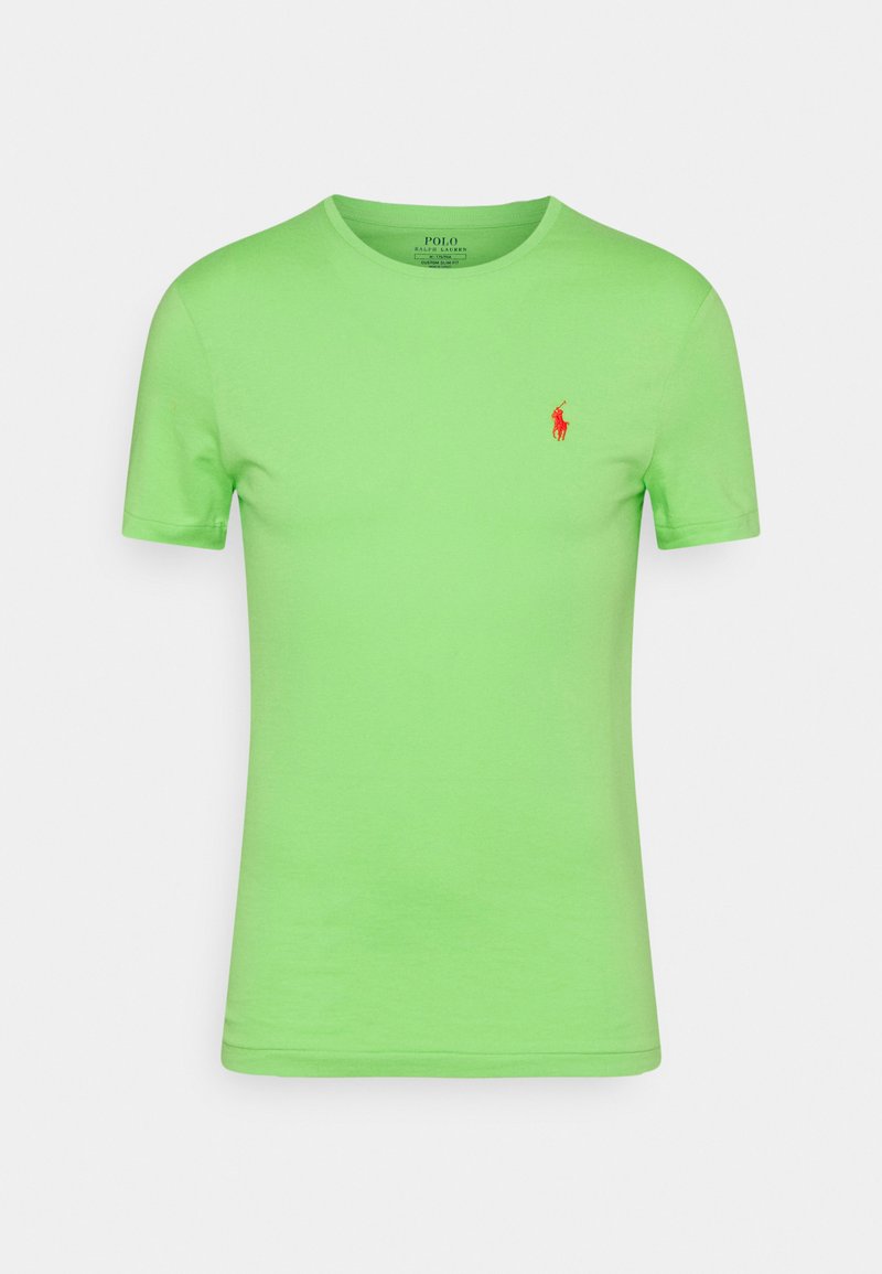 Polo Ralph Lauren CUSTOM SLIM FIT JERSEY CREWNECK T-SHIRT - T-shirt básica - kiwi lime