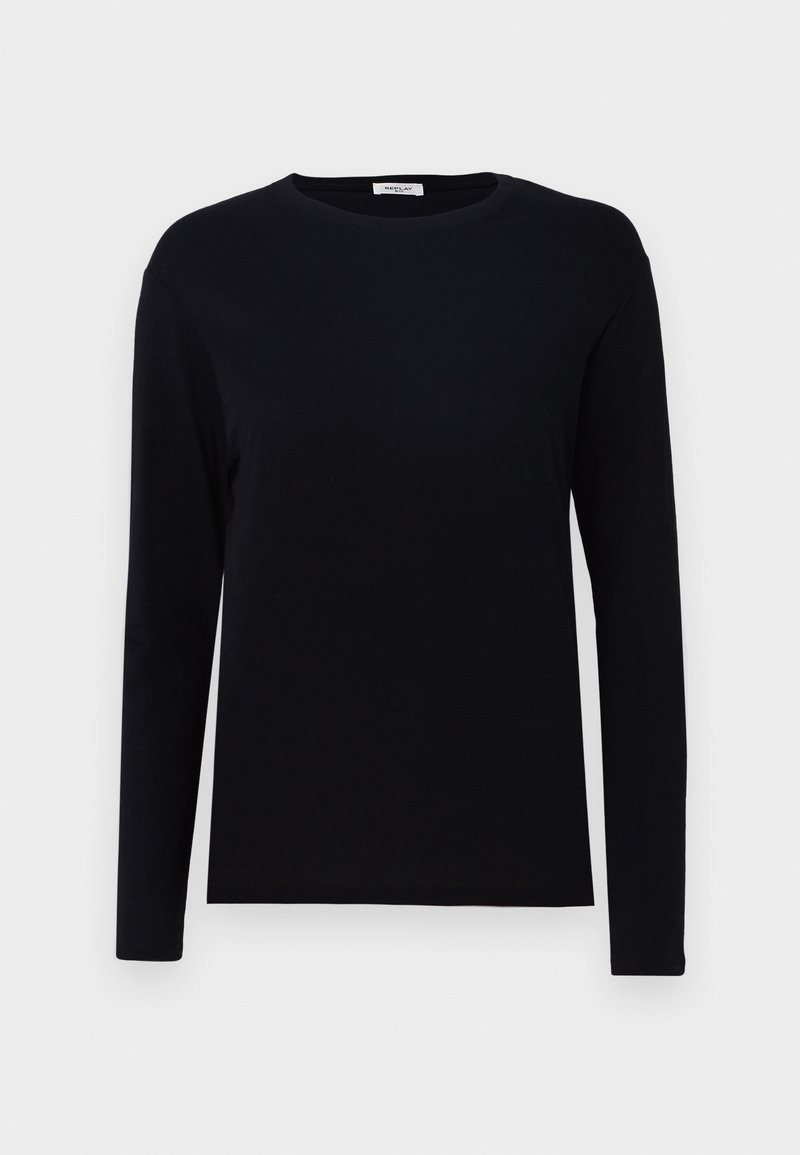 Replay Longsleeve zwart Replay Longsleeve zwart