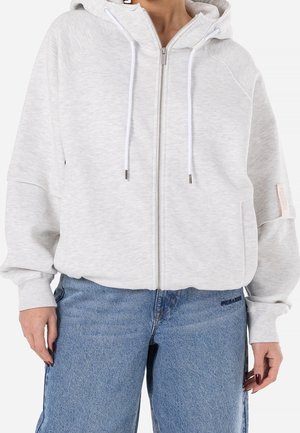 Sudadera con cremallera - off-white