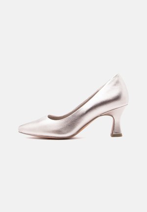 Klassieke pumps - platinum-coloured