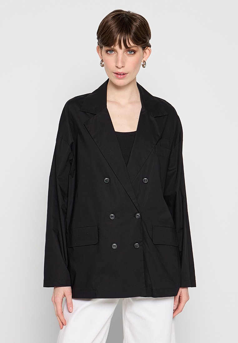 LIU JO Lichte jas zwart LIU JO Lichte jas zwart