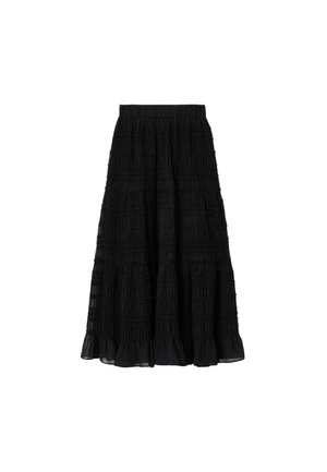 AllSaints, LOTUS SKIRT - Maksiseelik - black