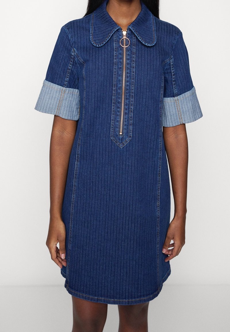 See by Chlo Denim dress - blue - (Pre-owned) - Zalando.ie