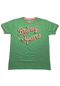 Paradiso Clothing BRITNEY SPEARS RETRO TEXT RINGER - Print T-shirt - green