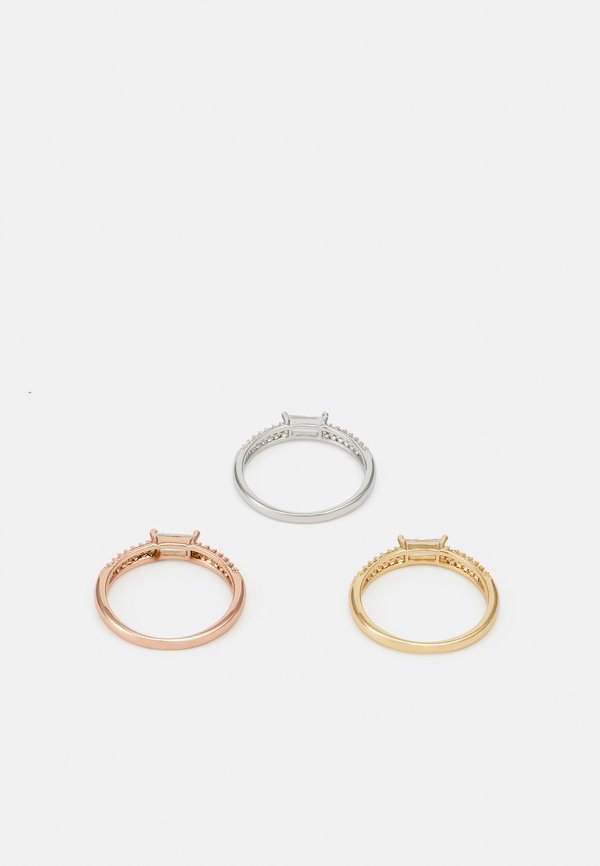 DALIVEN 3 PACK - Ring - metallic multi3