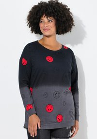 Angel of Style FARBVERLAUF SMILEY - Sudadera - black