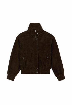 Reiss, Nahkjakk - chocolate brown