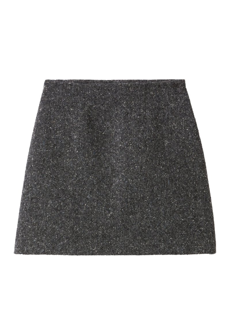 CLAUDIE PIERLOT Minirok grijs gemêleerd