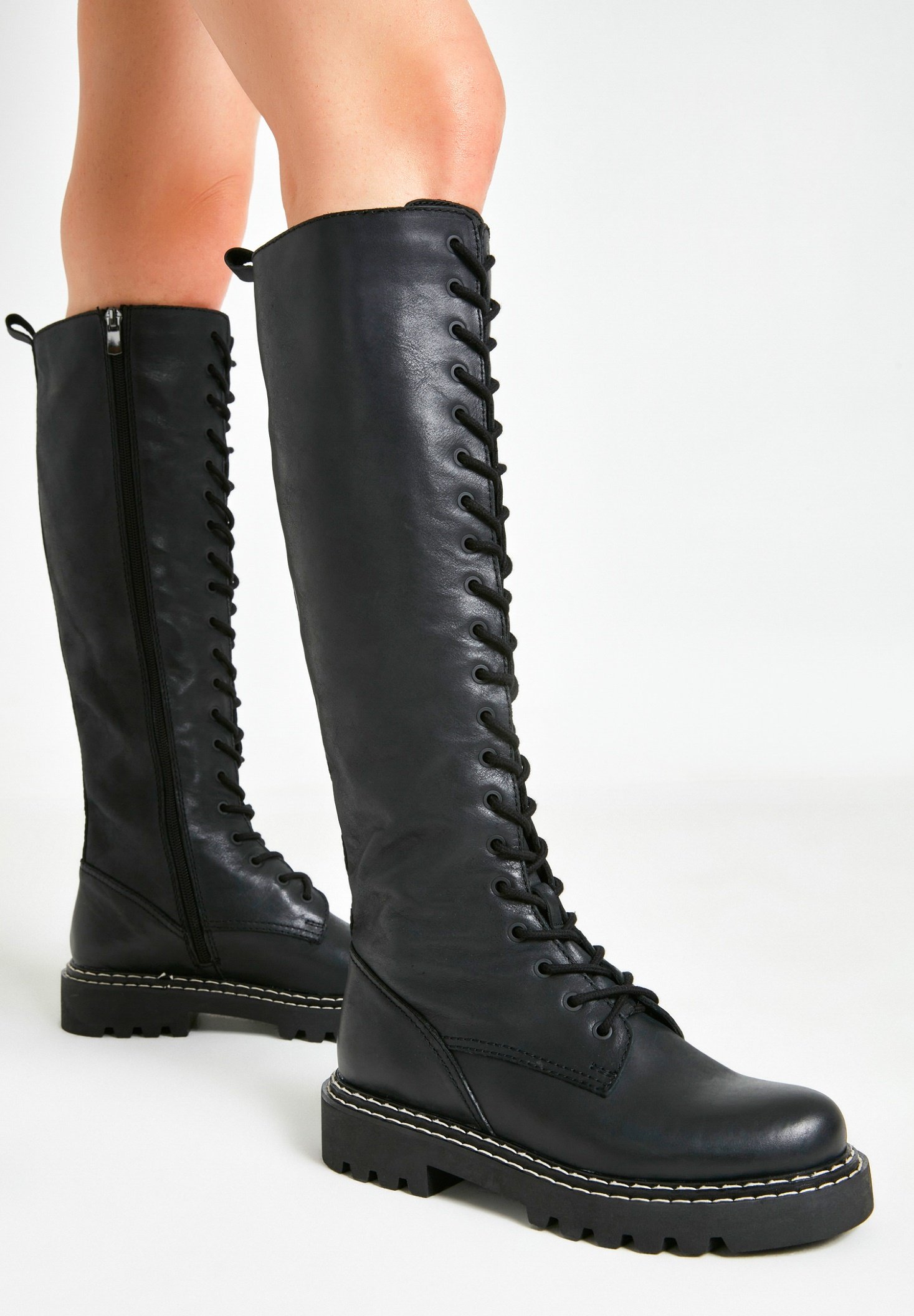 zalando lace up boots
