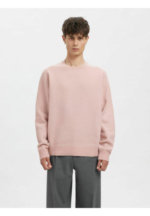 PULLOVER - Strikkegenser - barely pink
