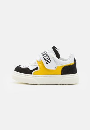 UNISEX - Sneakers basse - white/black/yellow