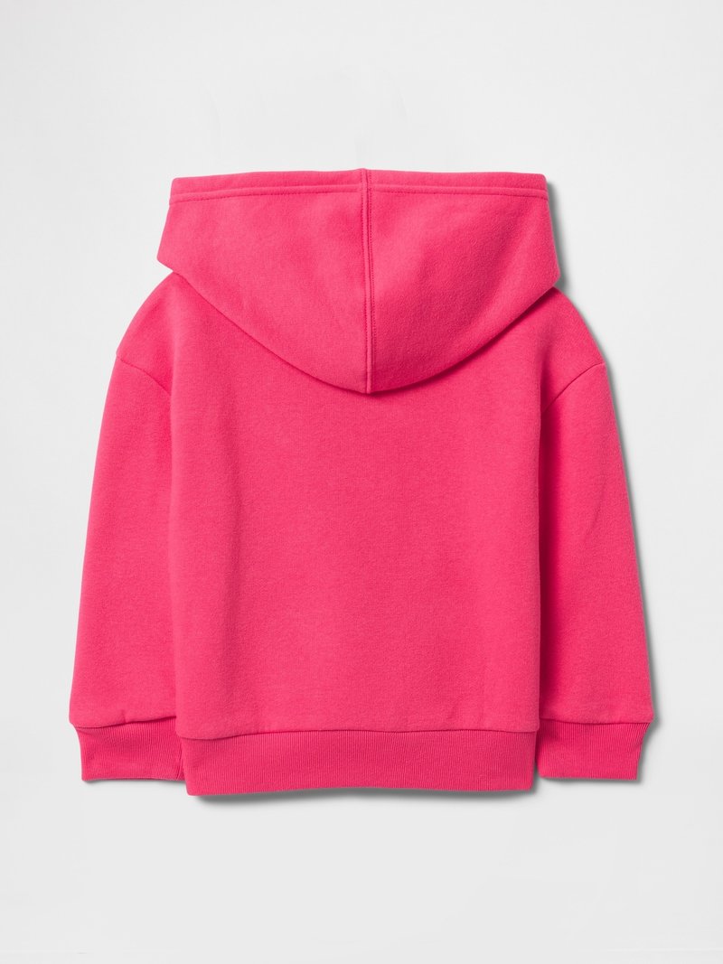 Sweat à Capuche Zippé Fille GAP Rose Vif - 13 Ans