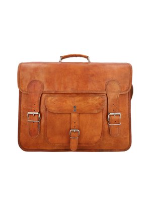Gusti Leder LEON - Briefcase - brown