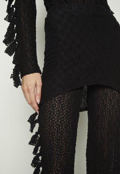 ECKHAUS LATTA KNOT PANT - Nohavice - noire