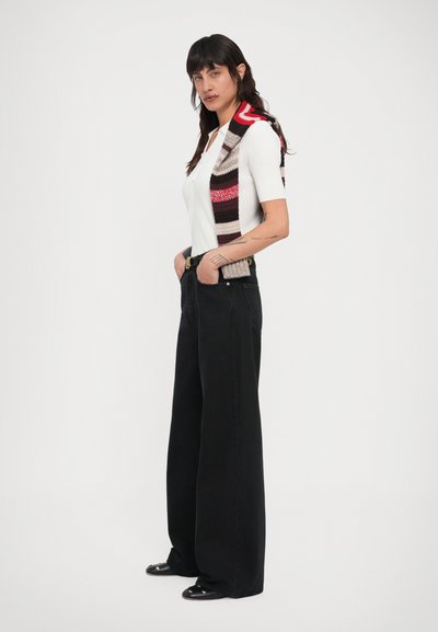 FRAME THE COLLEGIATE - Wide Leg - astral