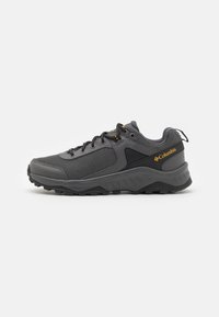 Columbia - TRAILSTORM ASCEND WP - Hiking shoes - dark grey/gold Thumbnail Image 1