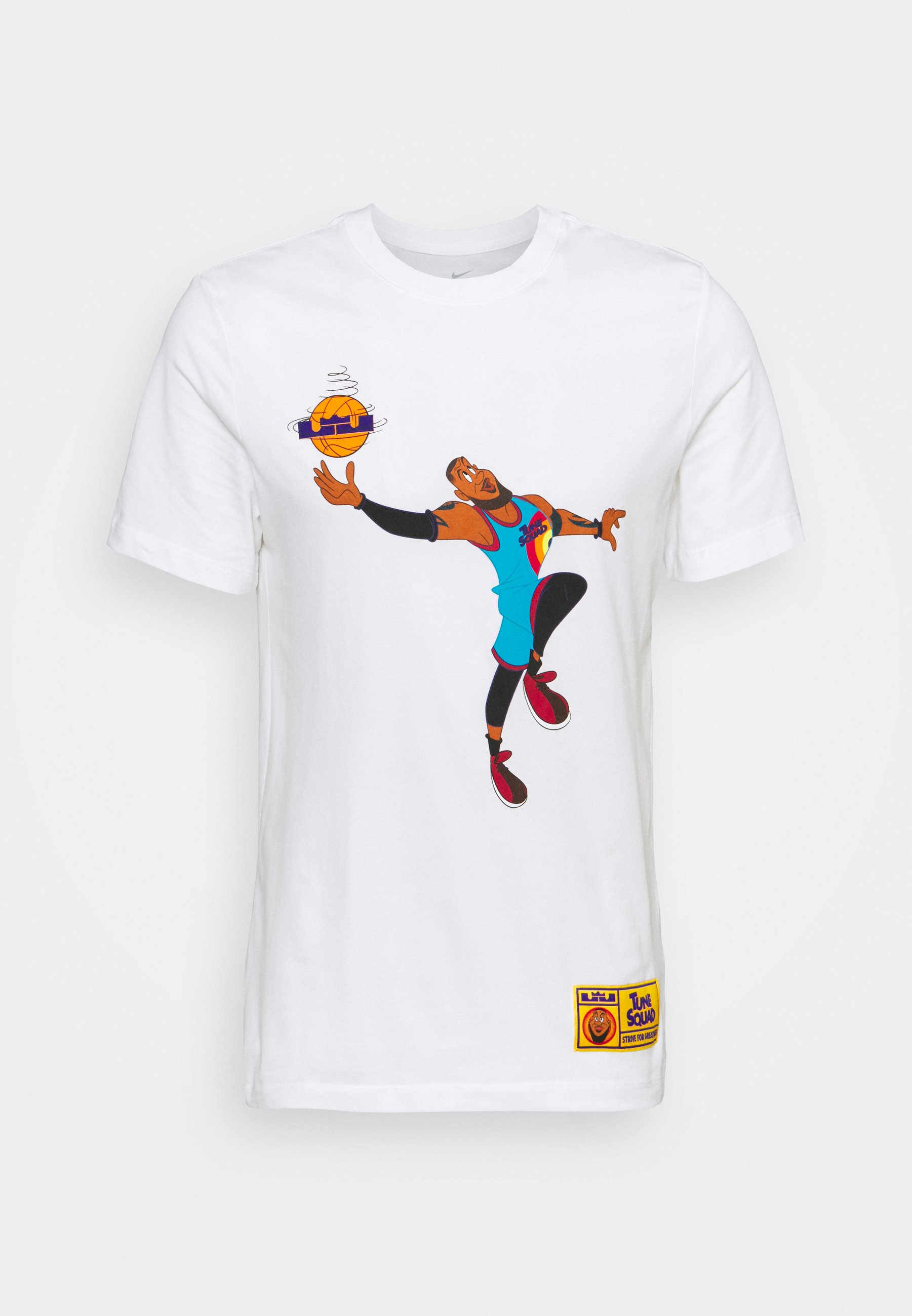 Nike Performance SPACE JAM TEE - T-Shirt print - white/weiß - Zalando.de