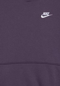 Nike Sportswear CLUB UNISEX - Bluză de molton - dark raisin/white