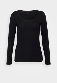 MERINO 150 MID WEIGHT SIREN SWEETHEART - Apatiniai marškiniai - BLACK