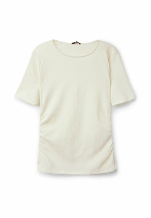 Tezenis, SHORT SLEEVE CRINKLE WITH GATHERING - Bluse - white
