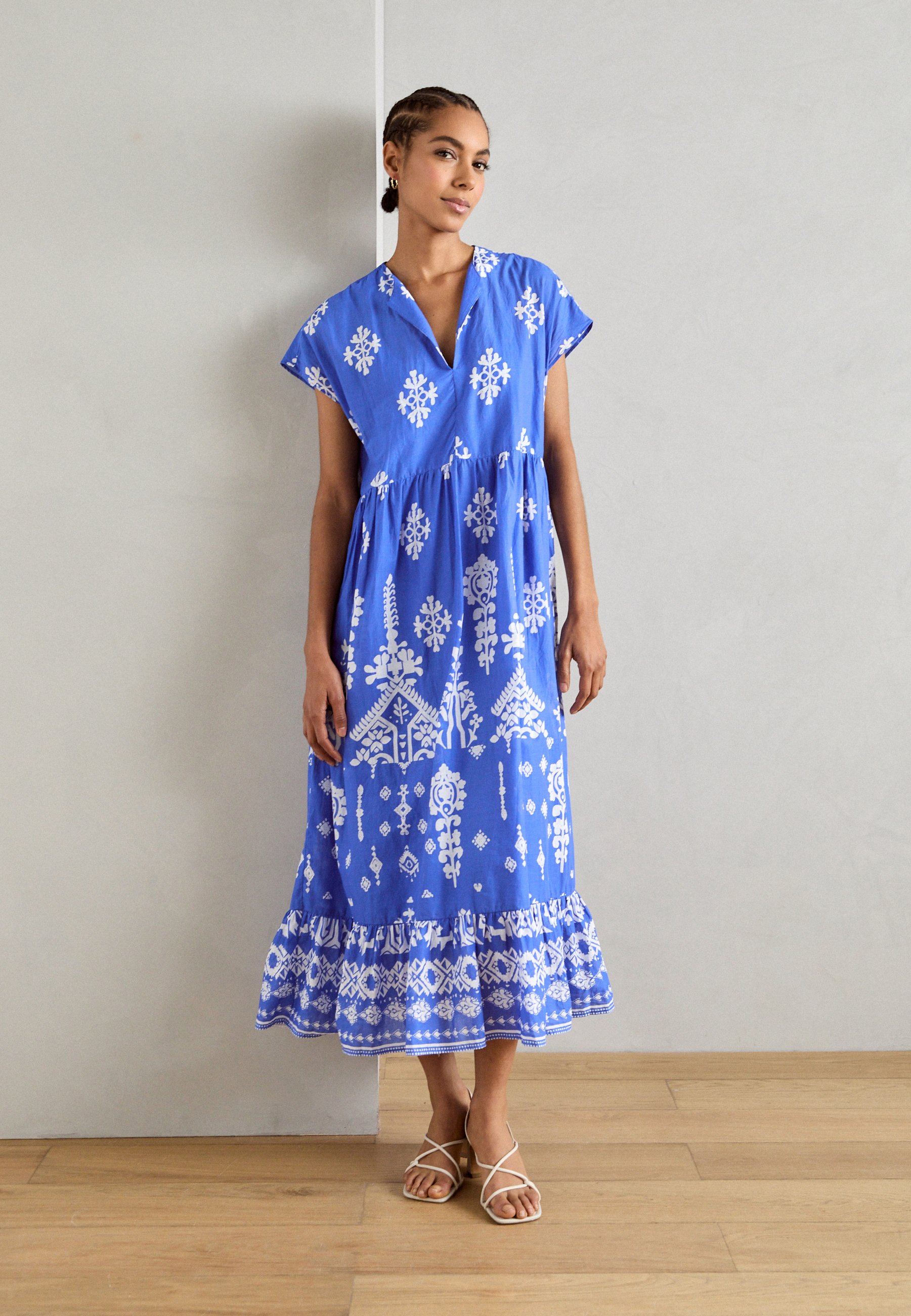 Lollys Laundry DRESS - Maxi dress - blue - Zalando.co.uk