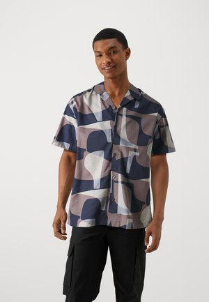 Jack & Jones PREMIUM JPRBLACARNABY PRINT RESORT - Hemd - coffee quartz