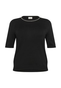 Kaffe Curve CARLA - T-Shirt print - black deep