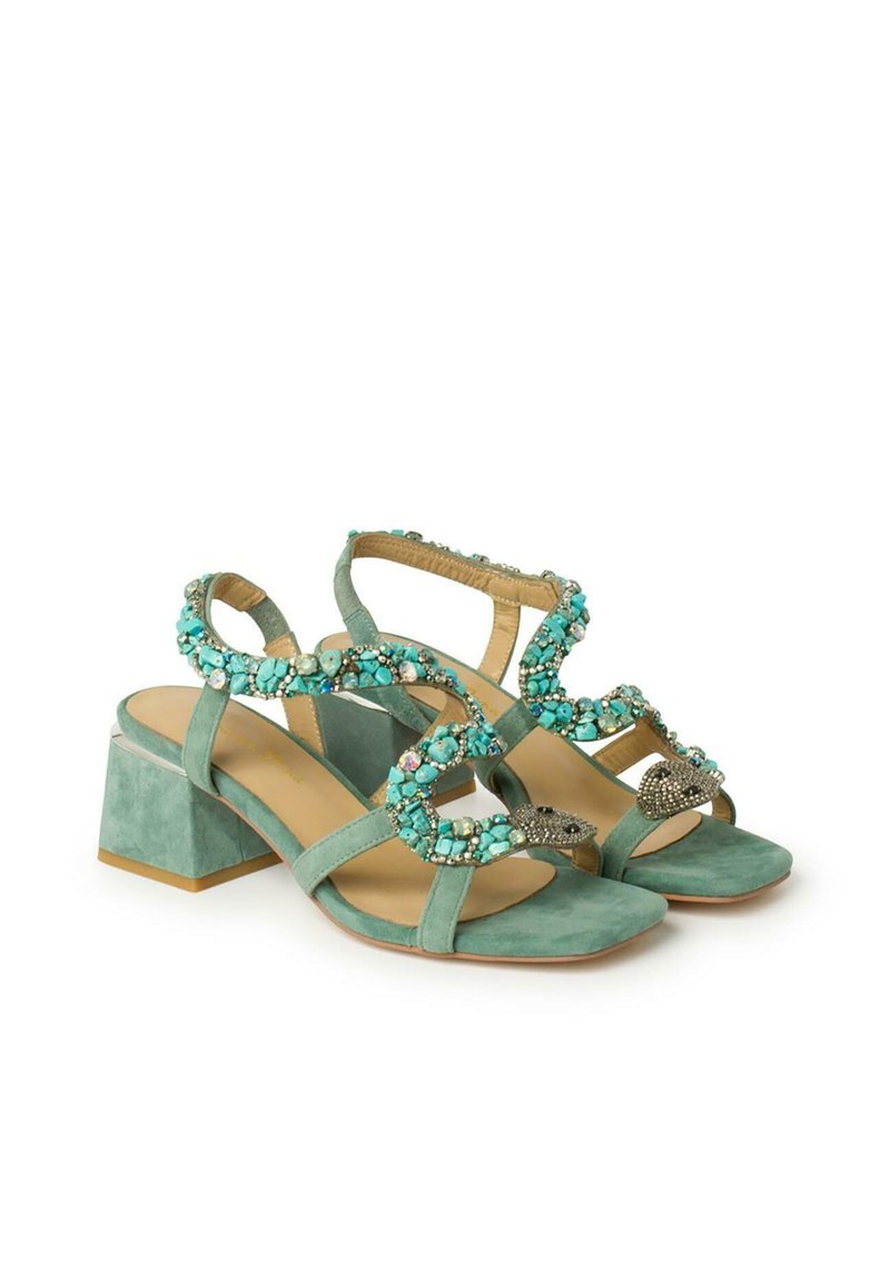 Damen Pumps | Alma en Pena High Heel Sandalette verde/grün - CH03358 Damen Pumps | Alma en Pena High Heel Sandalette verde/grün - CH03358