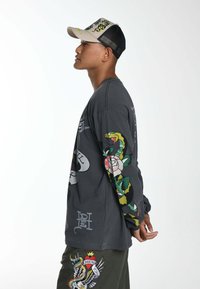 Ed Hardy TRUE-TILL-SNAKE LONG SLEEVE - Långärmad tröja - black