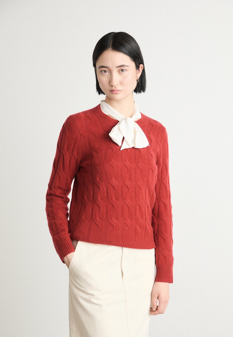 Tommy Hilfiger - SOFT - Jumper - dark magma, Enlarge