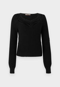 TWINSET MAGLIA - Vesta - nero