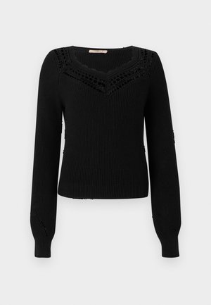 TWINSET MAGLIA - Vesta - nero