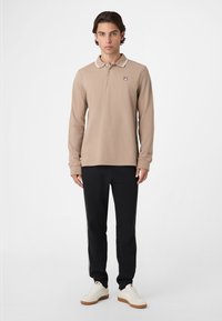 Fila APPAREL BIELLA REGULAR TIPPED - Poloshirt - taupe gray