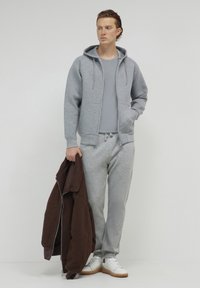 Calliope Felpa con zip - grigio