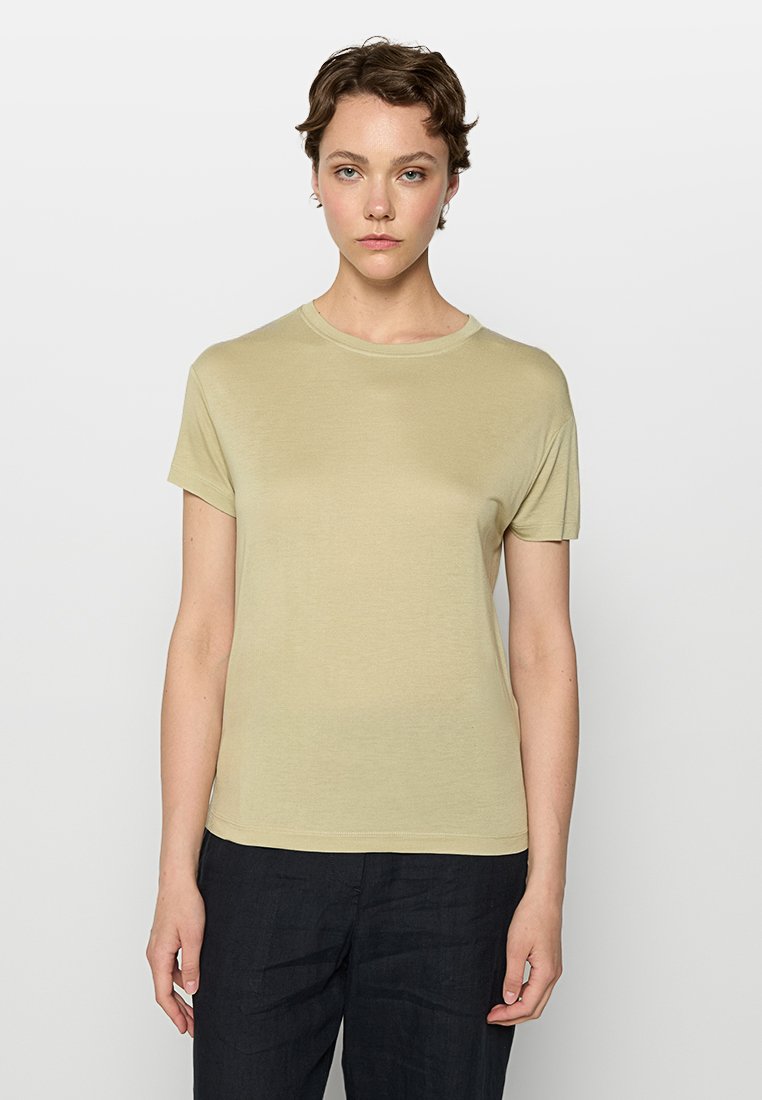 Marc O’Polo T-shirt basic olijfgroen