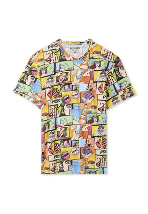 Terranova, FUMETTO S370 - T-shirt con stampa - var bianco ottico