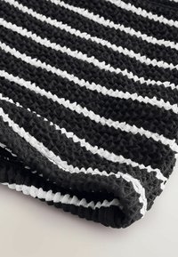 CHEEKY - Bikinio apatinė dalis - black white crinkle stripe