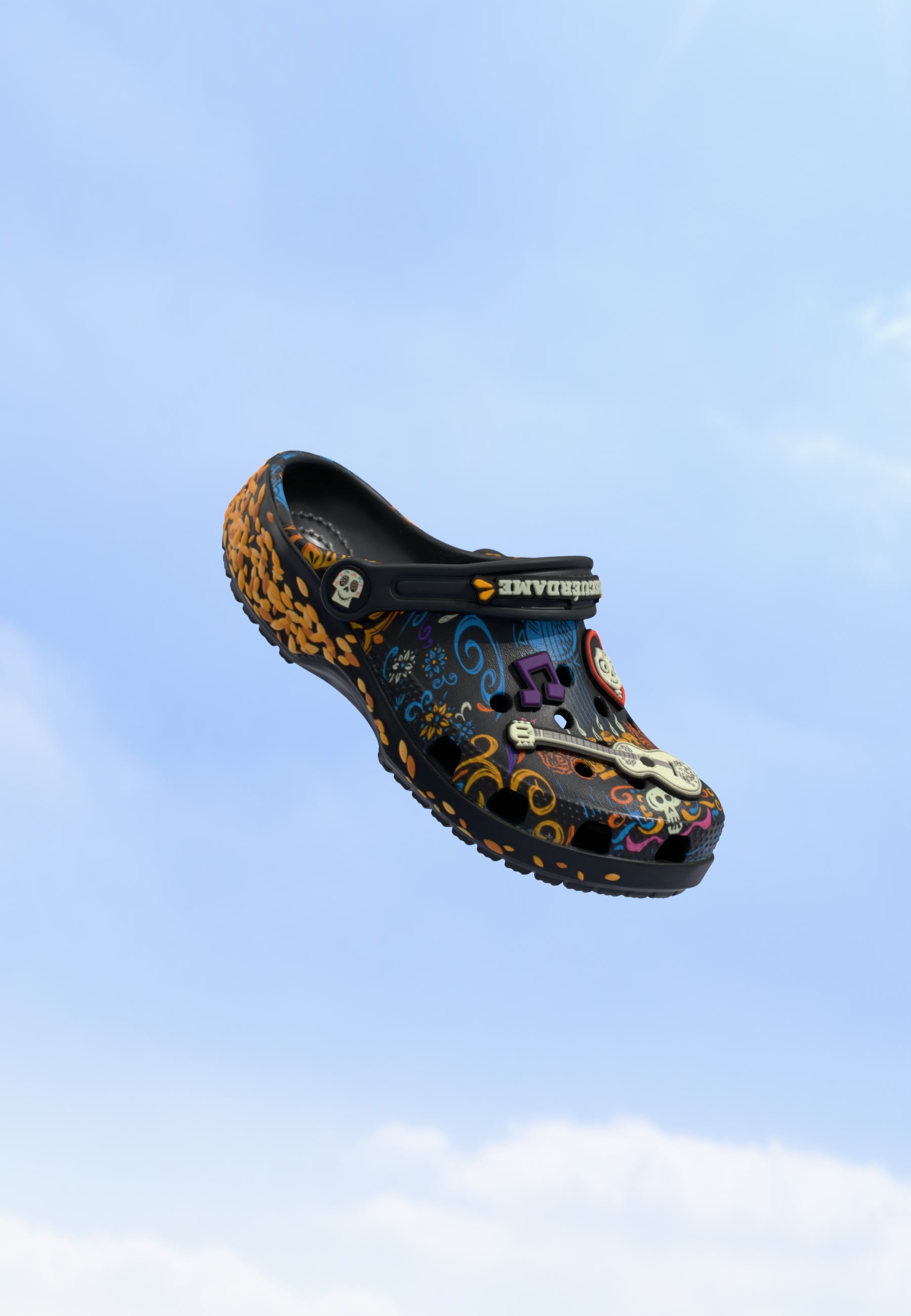 Coco&C☺ Crocs COCO UNISEX - Pantoffels - multi-coloured/zwart - Zalando.nl