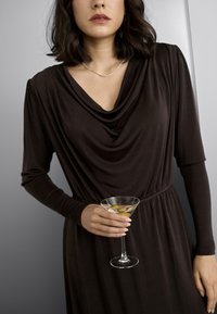 Kaffe KAGINA JERSEY DRESS - Jerseyklänning - black coffee