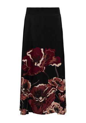 InWear, ZIOMAIW PRINTET SKIRT - Maxisukňa - rose poppy rose placement