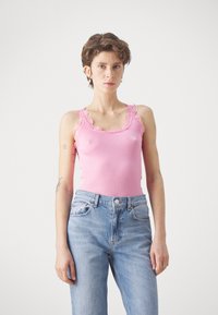 Rosemunde - SILK-MIX - Top - dolly pink Miniaturebillede 1