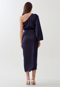 CHANCERY PALMER MIDI - Koktailové šaty/večierkové šaty - navy blue