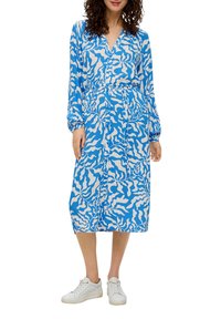 s.Oliver MIDI - Jurk - royalblau