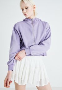Hollister Co. TIERED FEMME - Klostuotas sijonas - bright white