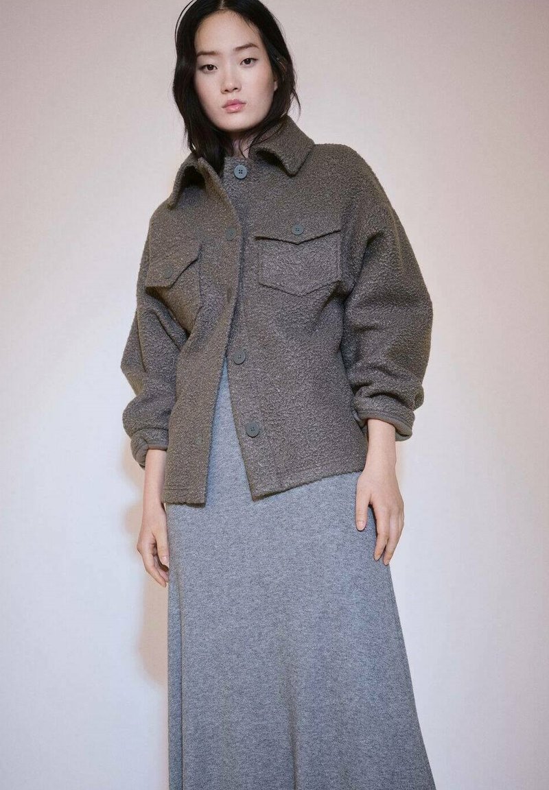 Mango Jakna od flisa - grey