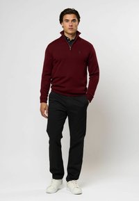 U.S. Polo Assn. MASON - Pulóver - tibetan red mélange