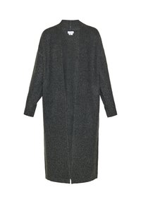 Vesta na kopčanje - anthracite melange